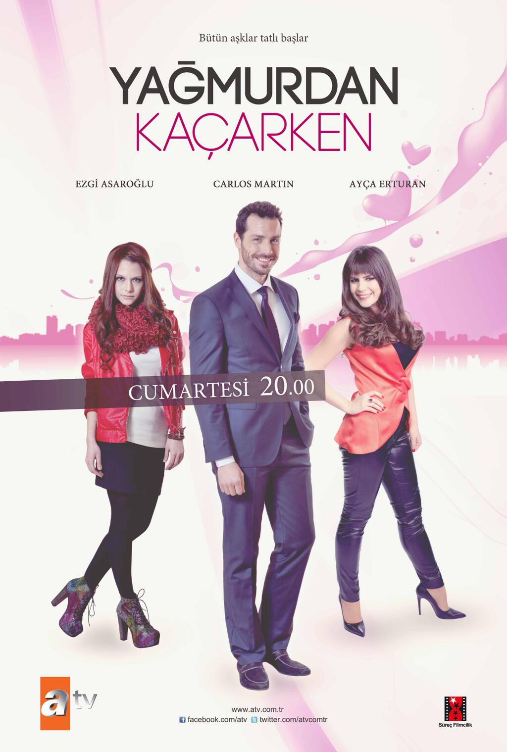 Yağmurdan Kaçarken afişi